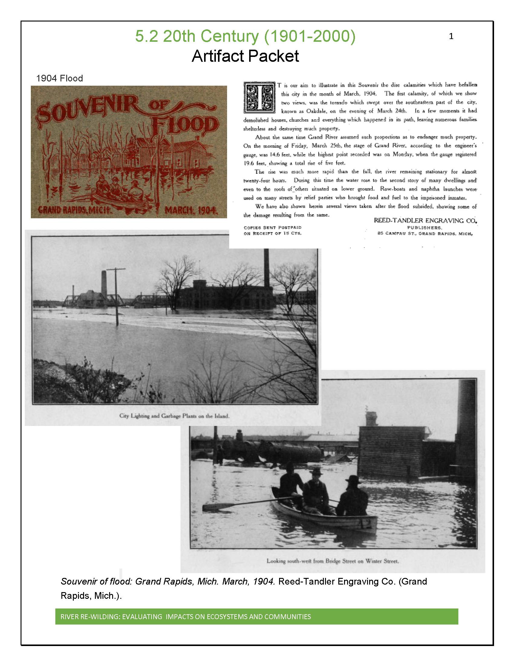 Historic Images of Grand River Flooding